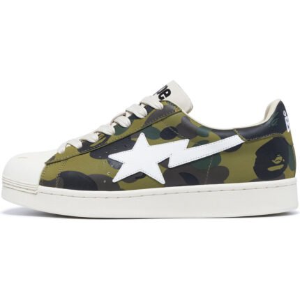 BAPE STA SHOES ICON ABC CAMO MENS