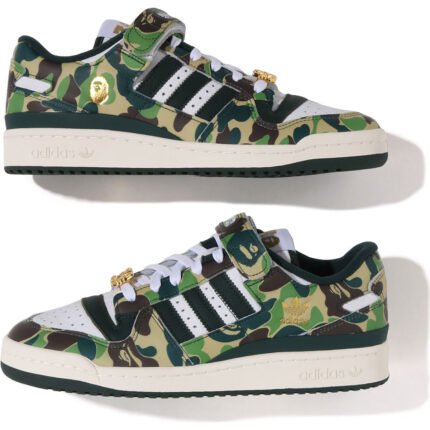 BAPE STA SHOES ICON ABC CAMO MENS