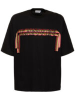 Lanvin Curb Logo Embroidery Cotton T-shirt at Sneak Fits Store